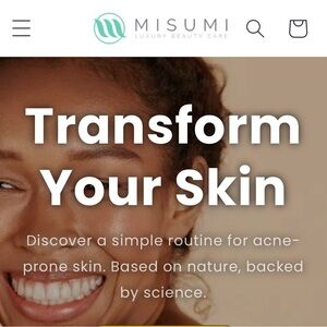 2 PCS NEW Misumi Japanese Clear Skin Salicylic Cleanser & Spot Treatment